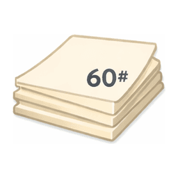 Uncoated cream #60