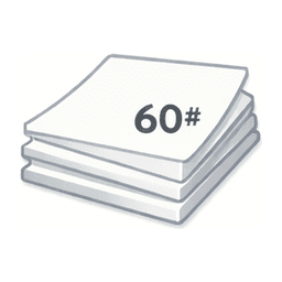 Uncoated white #60